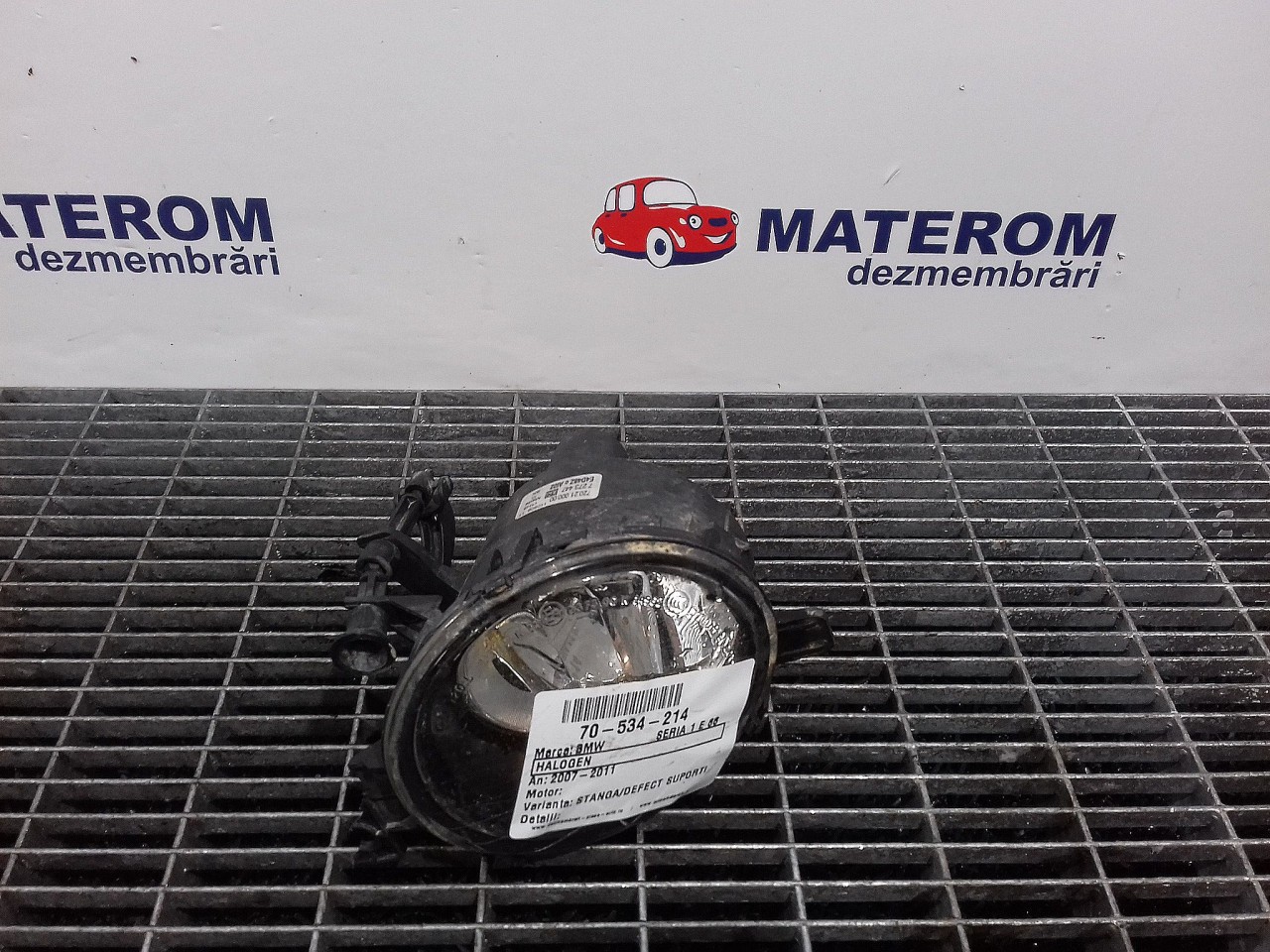 HALOGEN STANGA BMW SERIA 1 E 88 SERIA 1 E 88 - - (2007 2011)