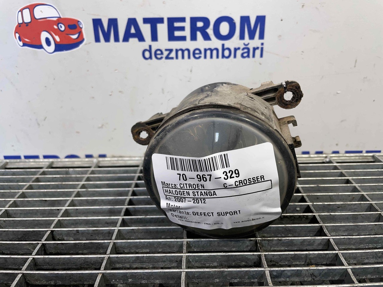 HALOGEN STANGA CITROEN C-CROSSER C-CROSSER - - (2007 2012)