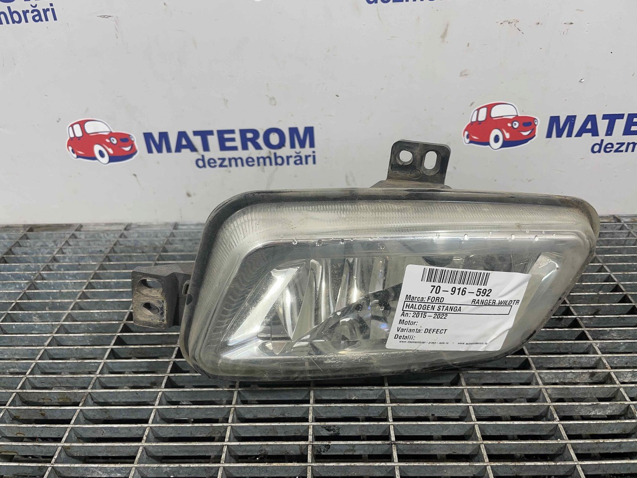 HALOGEN STANGA FORD RANGER - - (2015 2022)