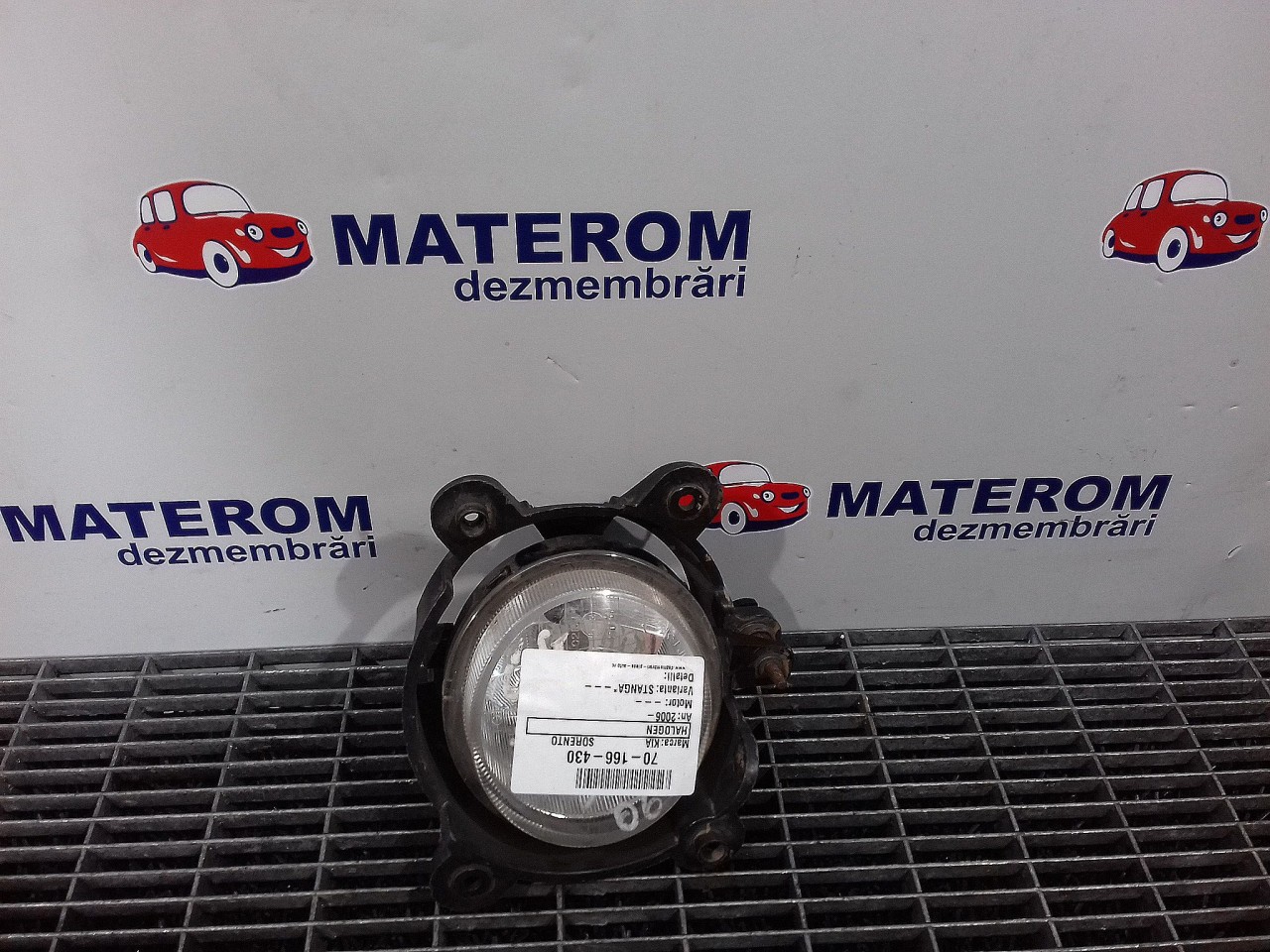 HALOGEN STANGA KIA SORENTO - - (2006 2010)