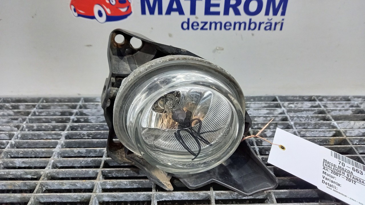 HALOGEN STANGA MAZDA 6 6 - - (2007 2012)