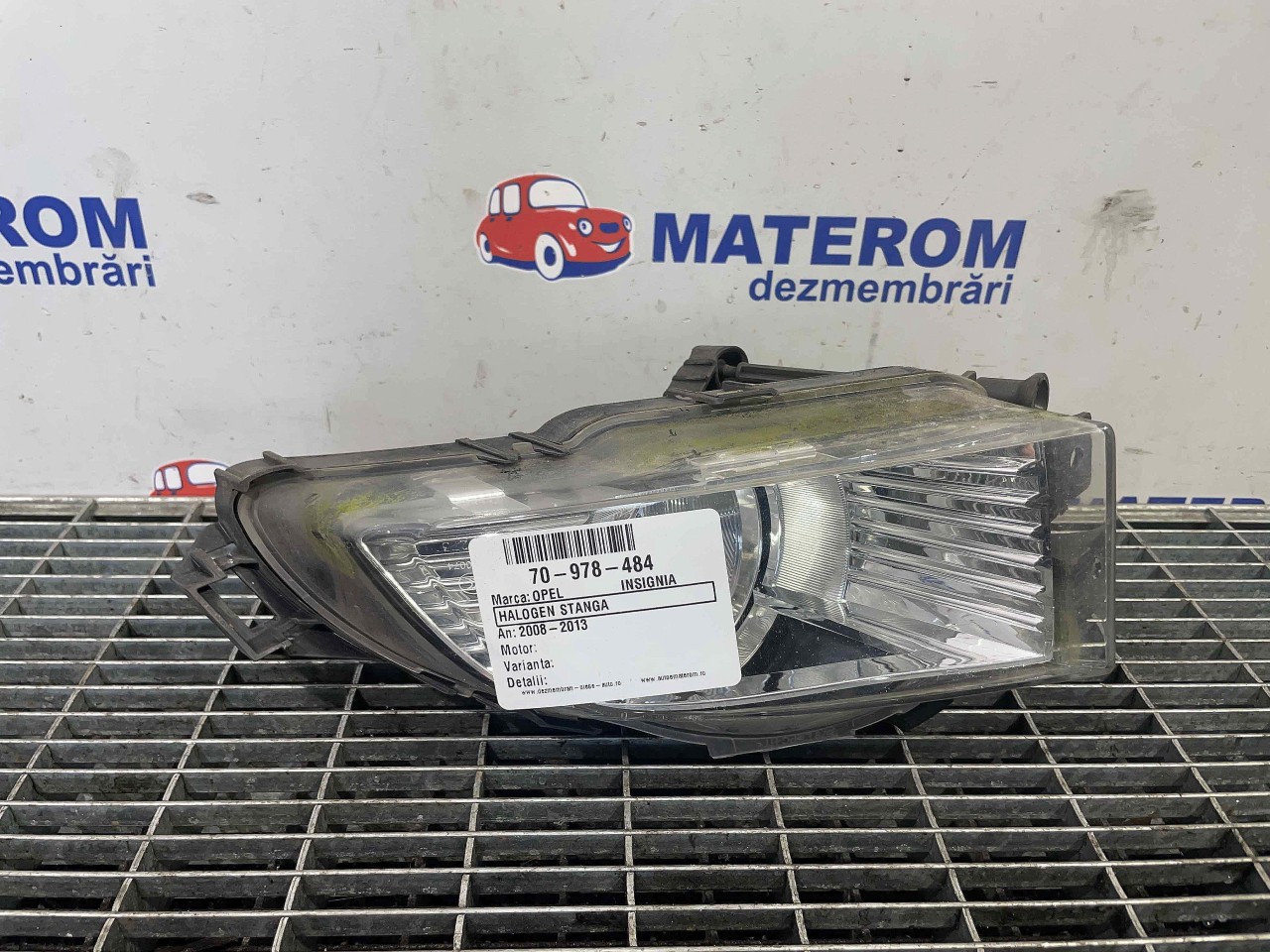 HALOGEN STANGA OPEL INSIGNIA - - (2008 2013)