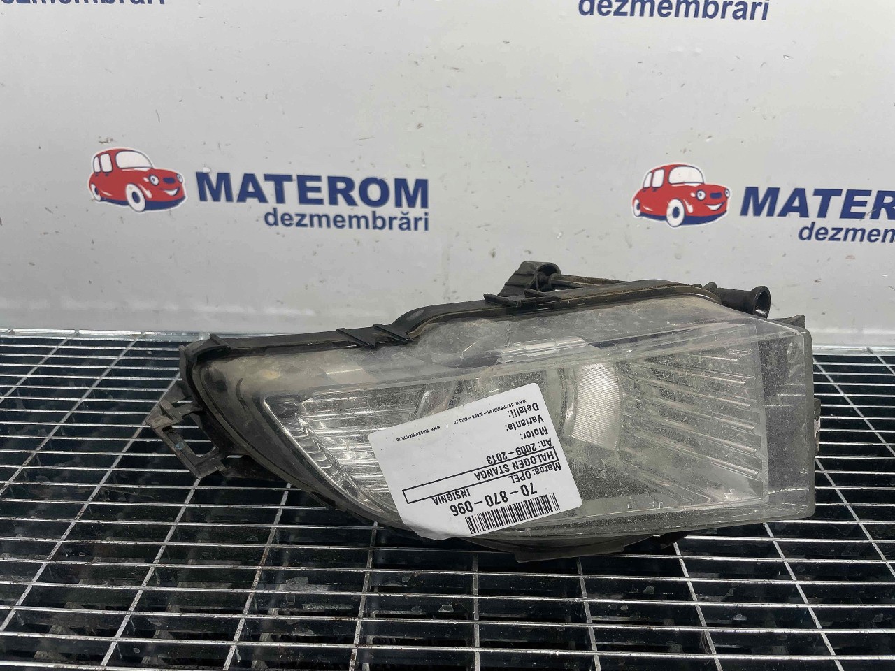 HALOGEN STANGA OPEL INSIGNIA INSIGNIA - - (2009 2013)