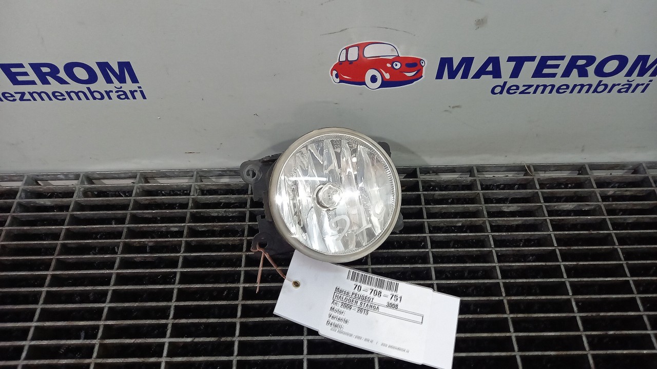 HALOGEN STANGA PEUGEOT 3008 - - (2008 2013)