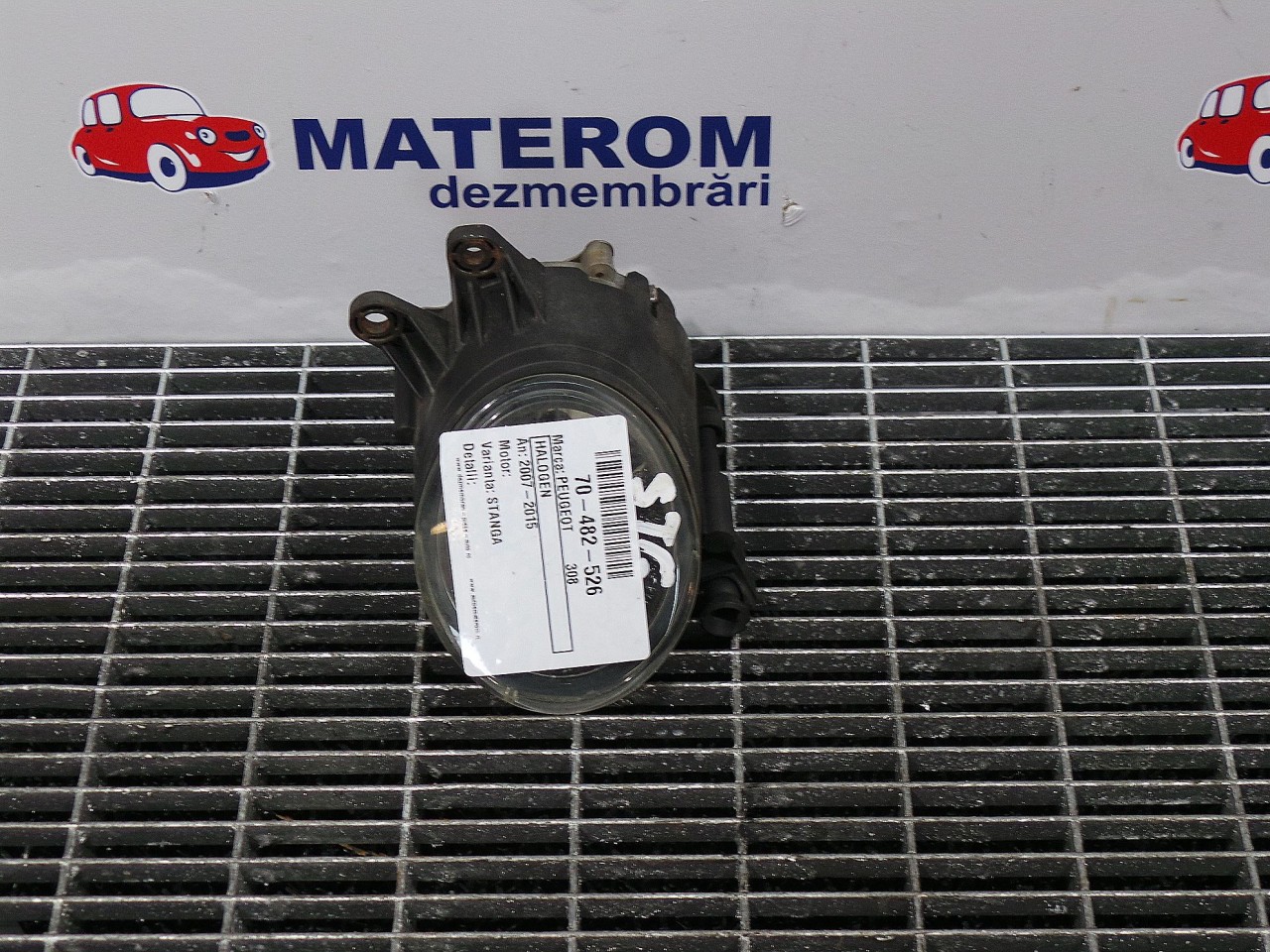 HALOGEN STANGA PEUGEOT 308 - - (2007 2013)
