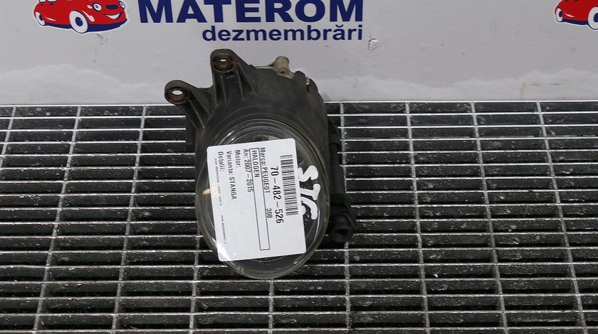 HALOGEN STANGA PEUGEOT 308 308 - (2007 2013)