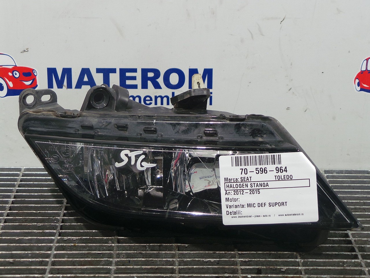 HALOGEN STANGA SEAT TOLEDO TOLEDO - - (2012 2019)