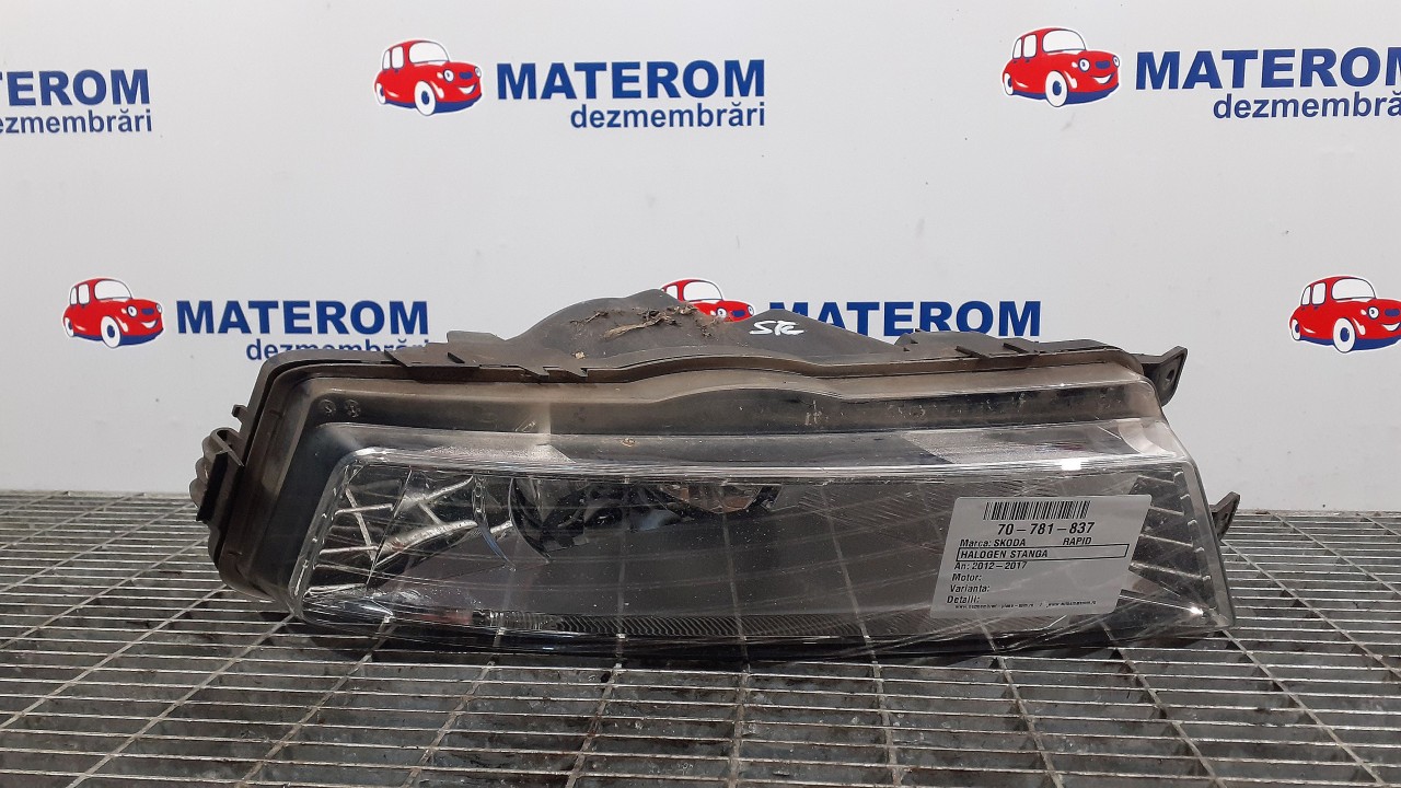 HALOGEN STANGA SKODA RAPID - - (2012 2017)