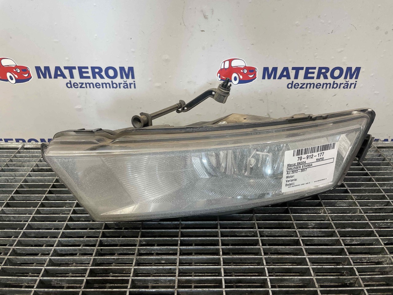 HALOGEN STANGA SKODA RAPID - - (2012 2017)