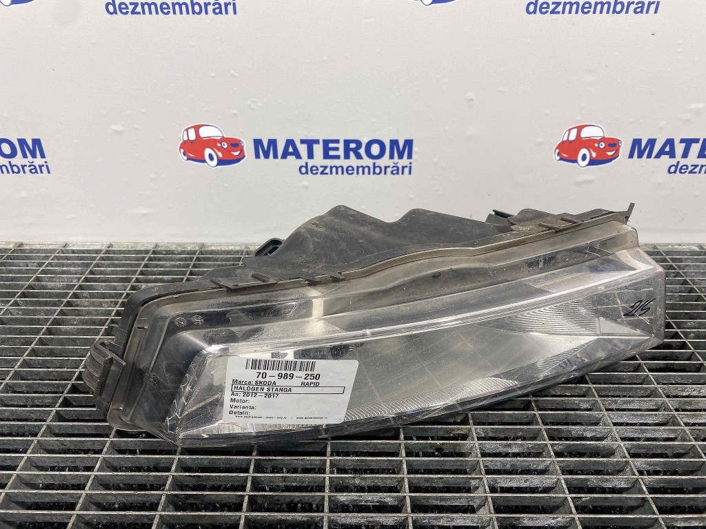 HALOGEN STANGA SKODA RAPID - - (2012 2017)