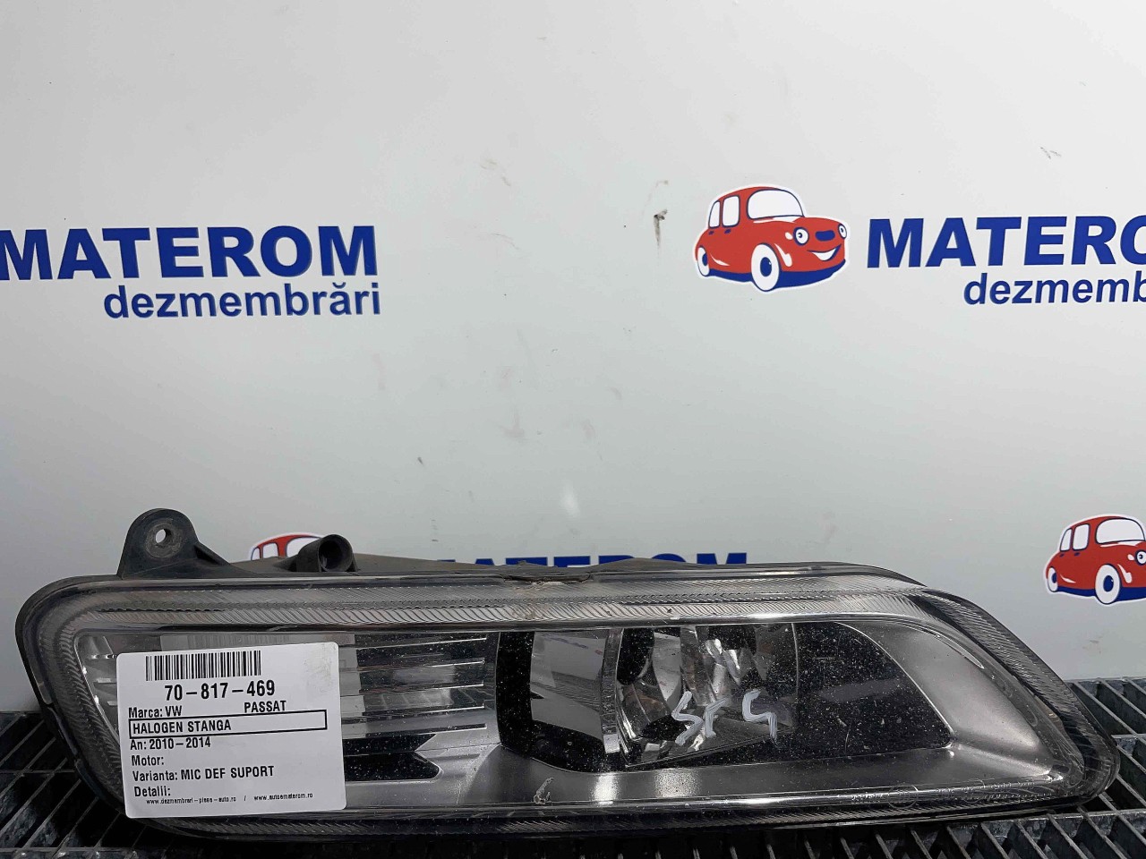 HALOGEN STANGA VW PASSAT - - (2010 2014)