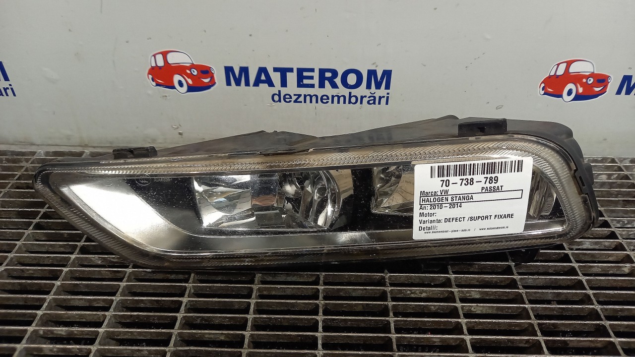 HALOGEN STANGA VW PASSAT PASSAT - - (2010 2014)