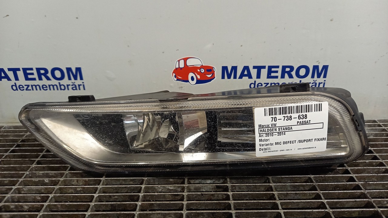 HALOGEN STANGA VW PASSAT PASSAT - - (2010 2014)