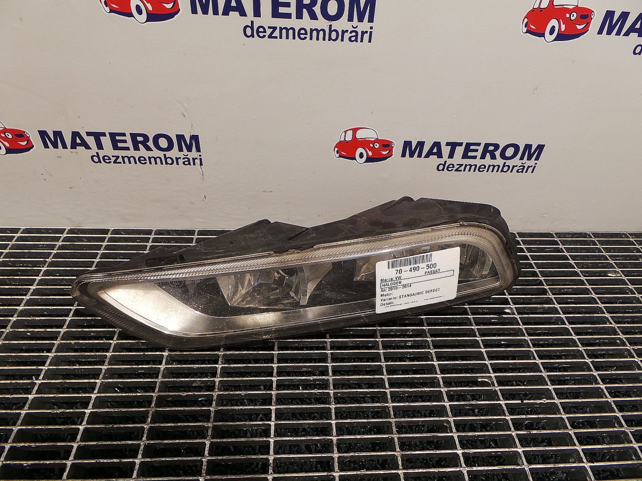 HALOGEN STANGA VW PASSAT PASSAT - - (2010 2014)