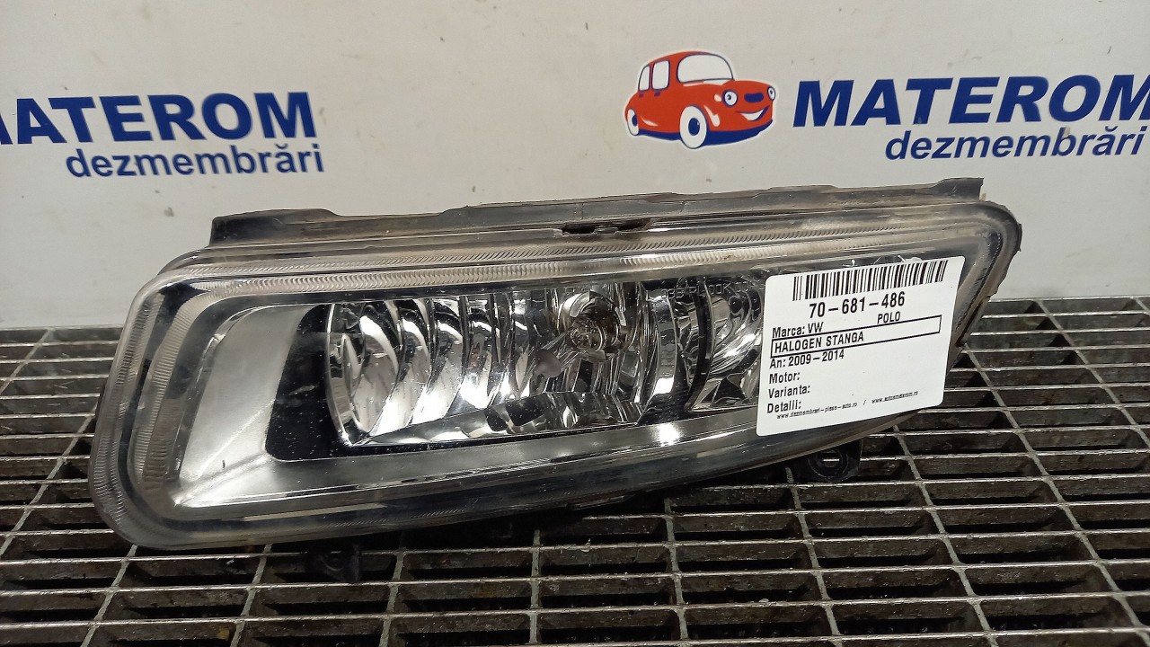 HALOGEN STANGA VW POLO - - (2009 2014)