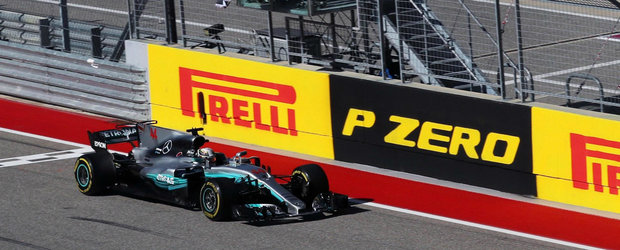 Hamilton trece primul linia de sosire in Texas. Mercedes devine campioana la constructori