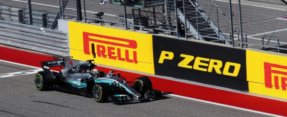 Hamilton trece primul linia de sosire in Texas. Mercedes devine campioana la constructori