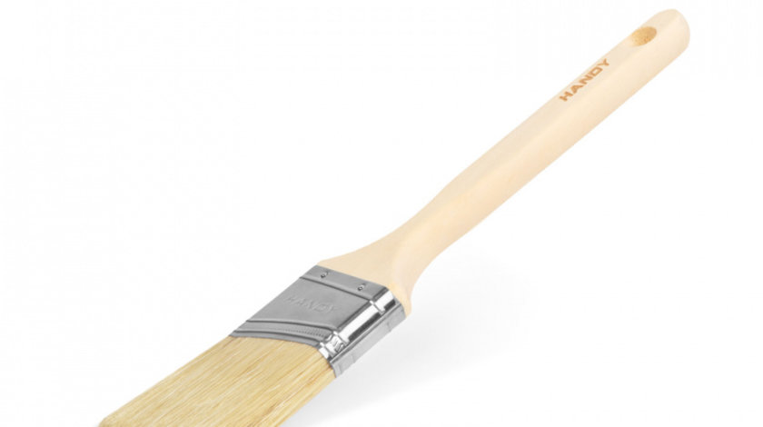 HANDY - Pensulă oblică - mâner lemn - 2” 11196C