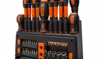 Handy Set De 39 Surubelnite Cu Suport 10741