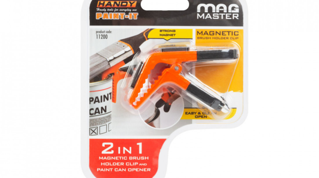 HANDY - Suport magnetic pentru pensule - 90 x 50 x 30 mm 11200