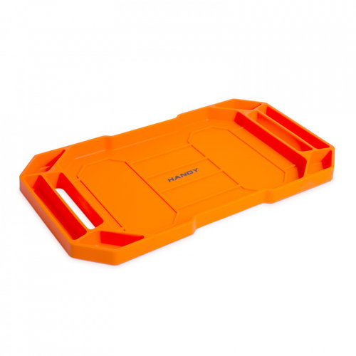 HANDY - Tavă cauciuc pentru unelte, cu compartimente şi mâner - 53 x 29,5 x3 ,5 cm 11985C