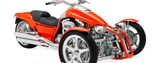 Harley Davidson dezvaluie prototipurile cu 3 roti Penster