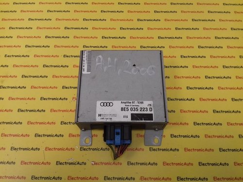 HARMAN BECKER Amplificator Audio Audi A4, 8E5035223D, B7/6366