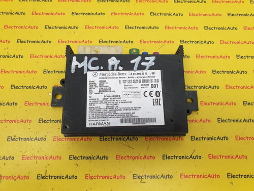 HARMAN Modul Bluetooth Mercedes A B C CLA GLC E-Klasse, A2139008013, 6434A-HERMES