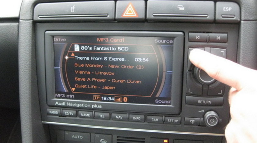 HARTA Navigatie AUDI A3 A4 A6 TT DVD gps Navigatie RNS-E Europa + ROMANIA 2018