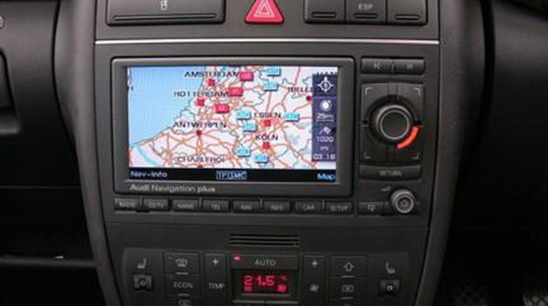 Harta Navigatie Audi RNS-E Harta 2017 2018 Europa de Est, inclusiv Romania