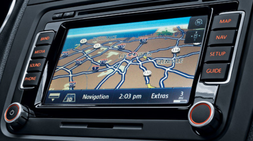 Harta navigatie Vw Volkswagen Rns 510 DVD Harti 2018 activare video