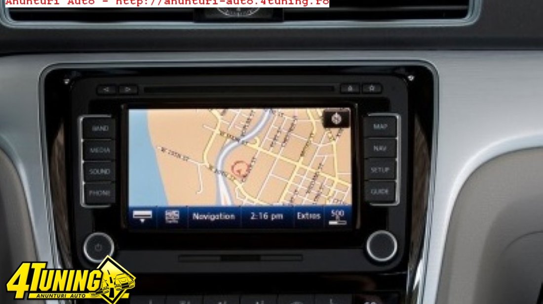 Harta navigatie Vw Volkswagen Rns 510 DVD Harti gps VW 2017 V14