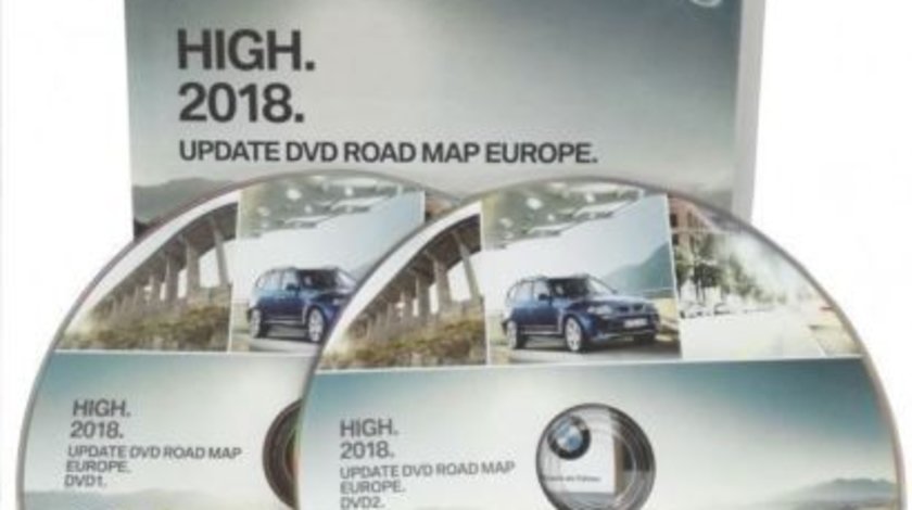Harti DVD ORIGINAL NAVIGATIE HIGH MK4 BMW X3 X5 3 5 7 Z4 Romania 2019