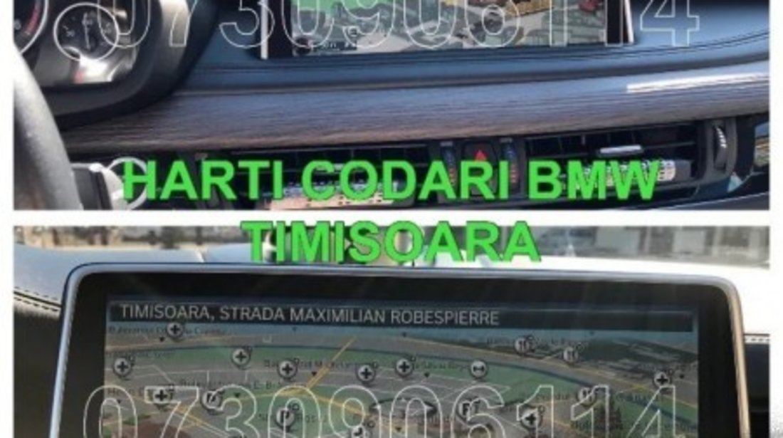 Harti Navigatie BMW USB CIC NBT 2019 Seria 1 3 5 6 7 X1 X3 X5 X6 E F