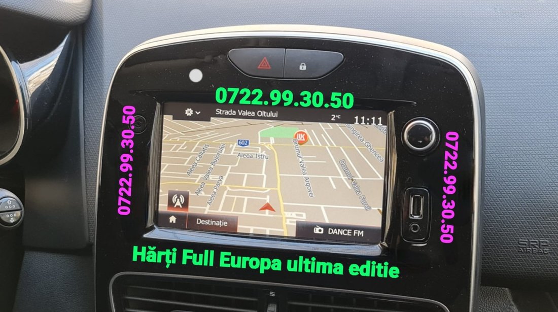 Harti Renault Captur Clio 4 Media Nav Harti Evolution Actualizare Gps Full Europa Dacia Logan Duster