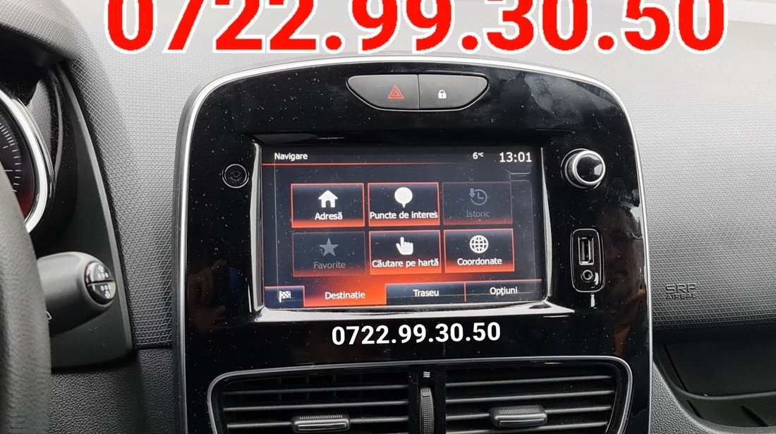 HARTI RENAULT CLIO.4 Navigatie MEDIA NAV EVOLUTION MONTEZ Camera Auto Video Marsarier Reverse