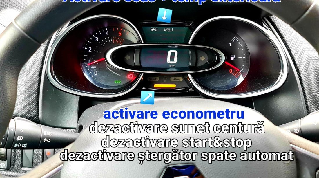 HARTI RENAULT CLIO.4 Navigatie MEDIA NAV EVOLUTION MONTEZ Camera Auto Video Marsarier Reverse