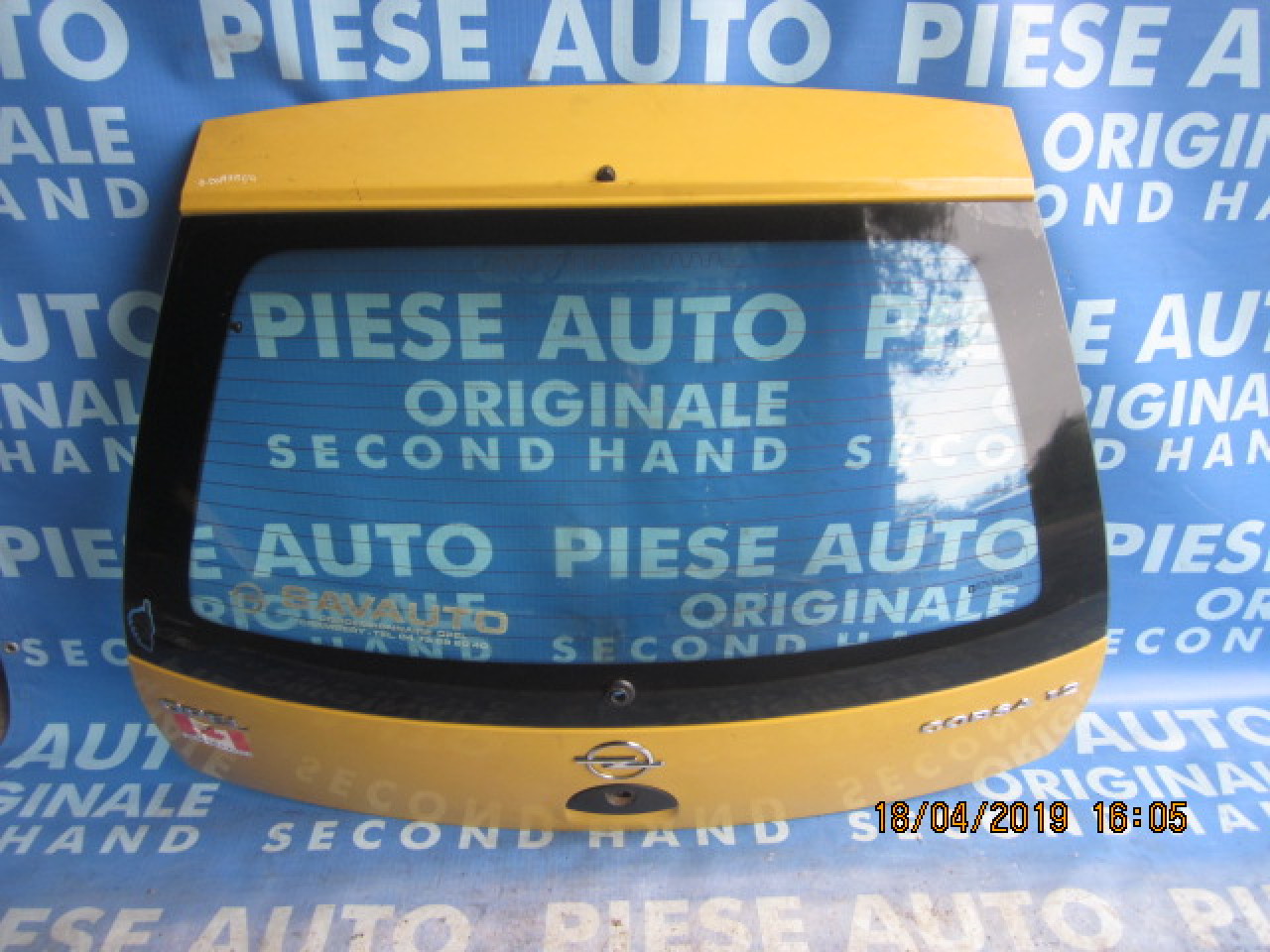 Hayon Opel Corsa C; 3-hatchback