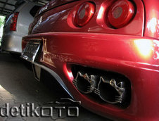 Hello Kitty face noi victime: Ferrari 360