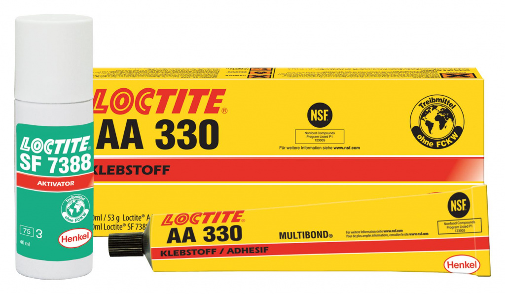 Henkel Loctite Kit Adeziv Lipire Structurala AA 330 / SF 7388 50/40ML HE135288