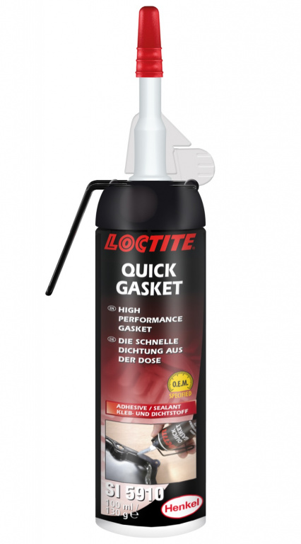 Henkel Loctite Quick Gasket SI 5910 Silicon Etansare Negru 100ML HE2325872