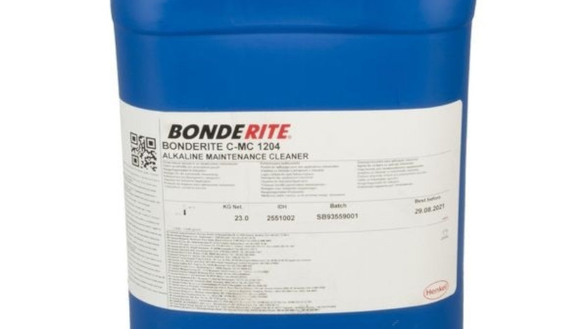 Henkel Loctite Solutie Spalare Prin Imersie / Stropire Bonderite C-MC 1204 20L HE1435427