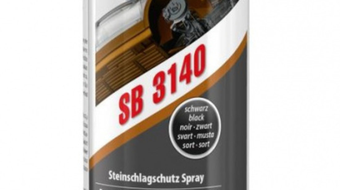 Henkel Teroson Spray Antifon Auto PVC Negru SB 3140 500ML HE787643