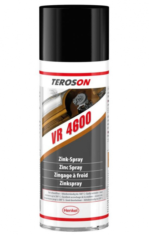 Henkel Teroson Spray Tratare Suprafete Metalice Cu Zinc VR 4600 400ML HE333170