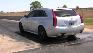 Hennessey CTS-V Sport Wagon - Burnout inspirational