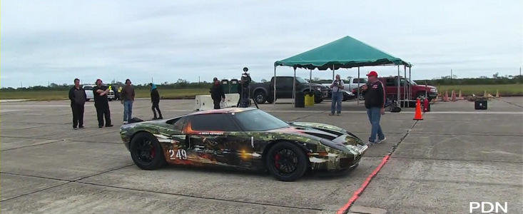 Hennessey GT Twin-Turbo la Texas Mile 2012 - 423.74 km/h intr-o singura mila!