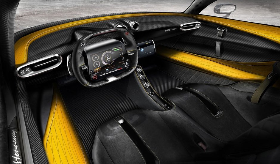 Hennessey Venom F5 - Interior