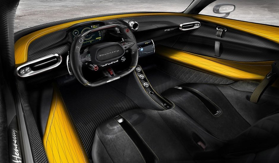 Hennessey Venom F5 - Interior