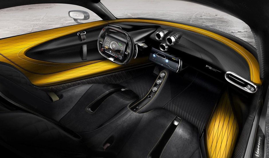 Hennessey Venom F5 - Interior