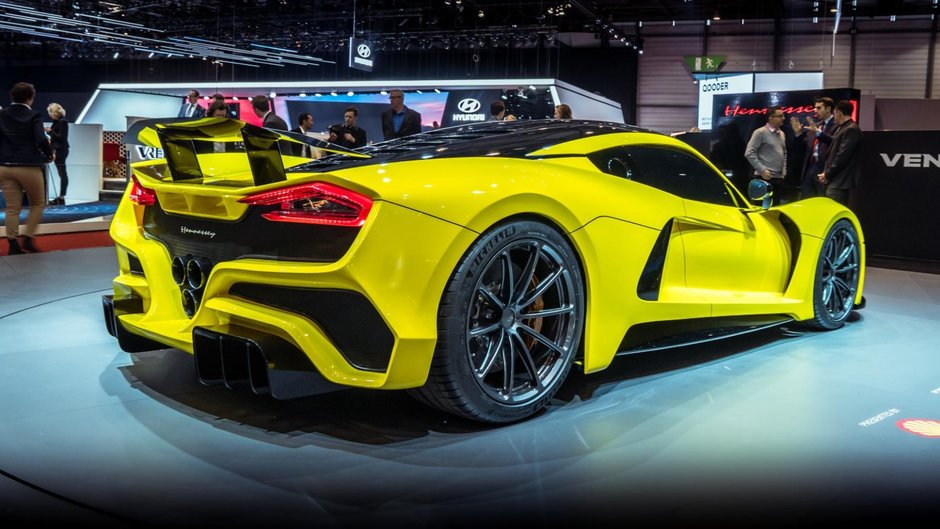 Hennessey Venom F5 - Poze de la Geneva